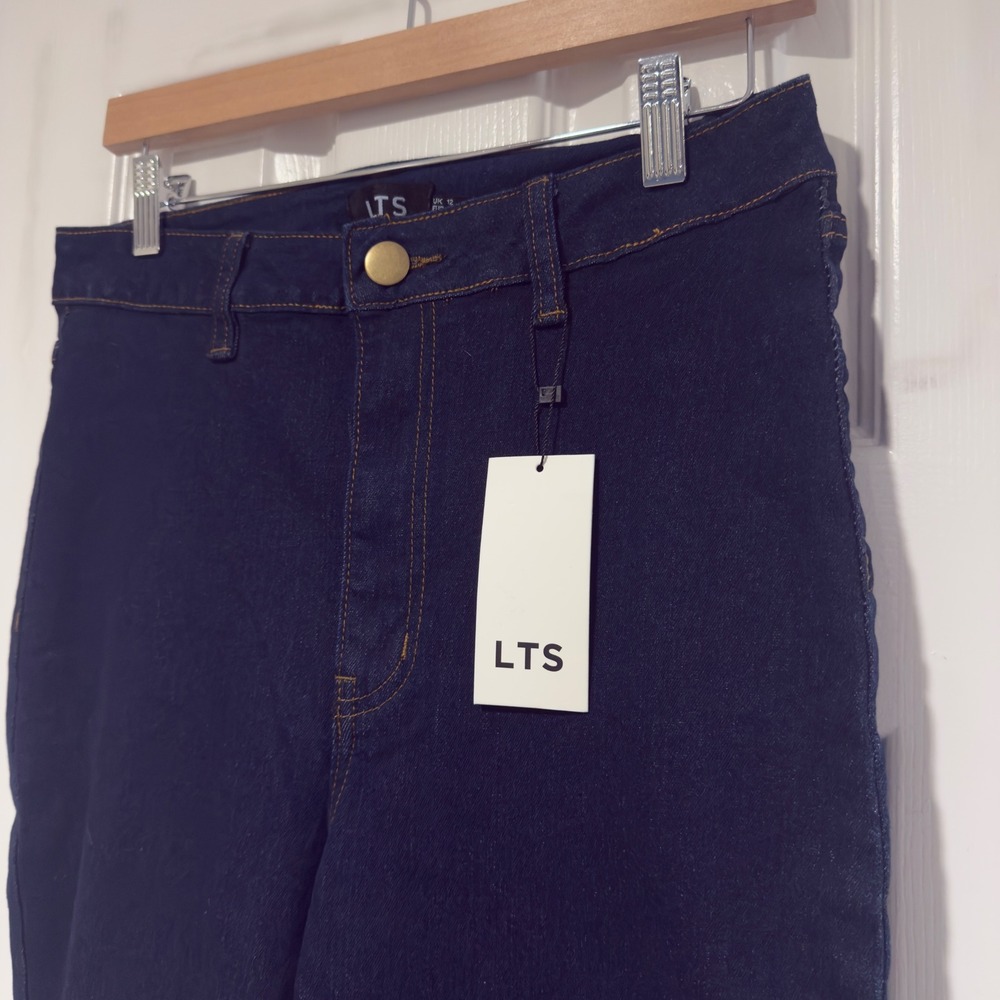 LTS Long Tall Sally Dark Wash Bootcut Jeans US 8 – Tall – NWT - Picture 2 of 6
